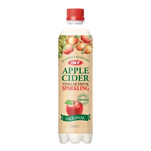 OKF Apple Cider Vinegar Original 500ml/ OKF ābolu etiķa dzēriens Original, 500 ml - Oishii Asian Mart