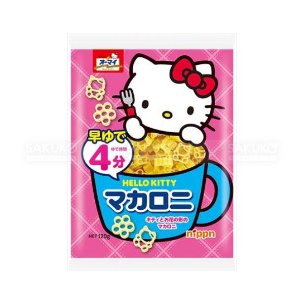 Hello Kitty makaronų makaronai 120 g / Hello Kitty makaronai, 120 g