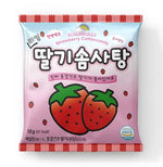 Strawberry Cotton Candy 10g/ Vates konfekte ar zemeņu garšu, 10 g - Oishii Asian Mart