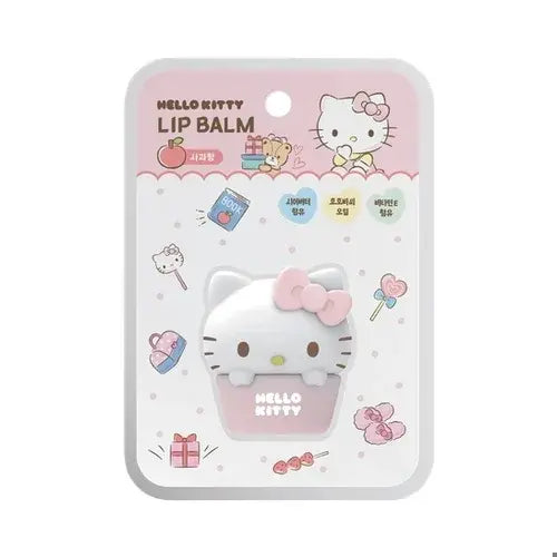 Hello Kity lip balm Apple Scent 8g/ Hello Kitty lūpu balzams ar ābolu aromātu, 8gr - Oishii Asian Mart