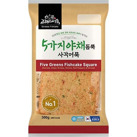 Žuvies pyragas GORAESA su daržovėmis 300g/ GORAESA zivju plācenīši ar dārzeņiem, 300g