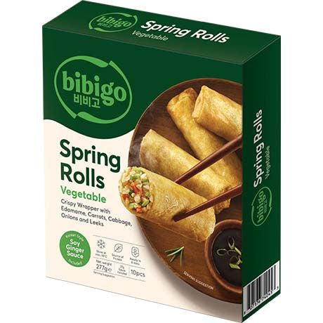 BIBIGO Spring Roll Vegetable 250 G/ BIBIGO pavasara rullīši ar dārzeņiem, 250 g