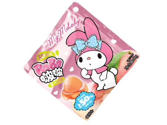 My Melody Peach "Bobo" Juice Gummy 40g/ Persiku “Bobo” sulas želejas 40 g