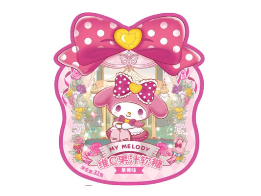 My Melody Strawberry Gummy Candy 32g/ Zemeņu želejas konfektes 32 g
