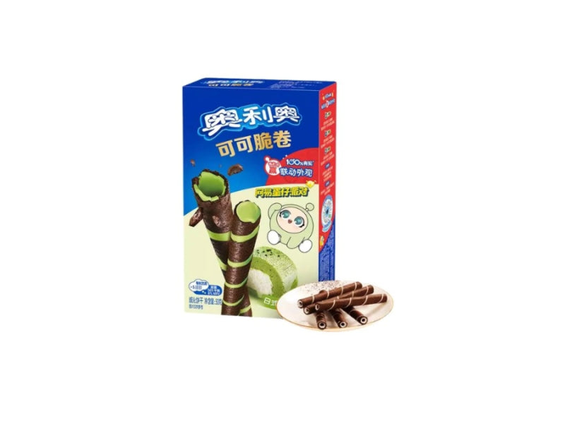 Oreo Crisp Roll Matcha 50g/ Oreo Kraukšķīgie rullīši ar matcha garšu 50 g