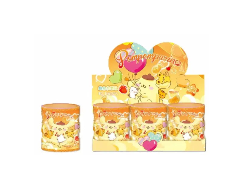 Pompompurin Mango želejas konfektes cūciņas krājkasē 27 g - Oishii Asian Mart