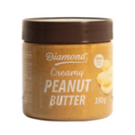 DIAMOND Peanut butter, no sugar, 350g/ Zemesriekstu sviests, bez pievienota cukura, 350 g - Oishii Asian Mart
