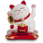 Fortune Cat Blue Solar 10.5cm - Oishii Asian Mart