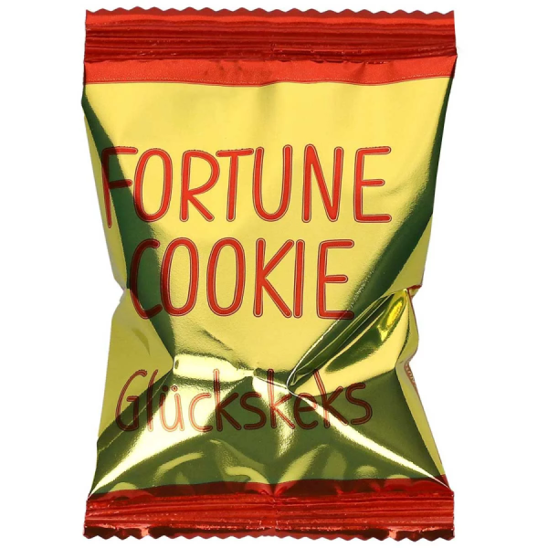 Laimes Cepums (Angļu un Vācu val.) / Fortune cookie Ind. (vācu un angļu val.)