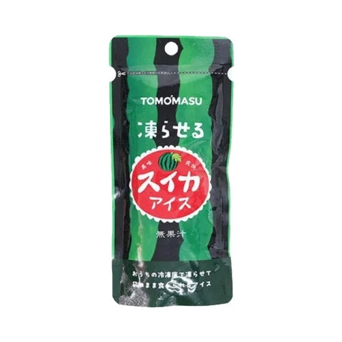 Tomomasu Beverage Watermelon Ice 80g/ Tomomasu dzēriens ar arbūza ledu 80 g - Oishii Asian Mart