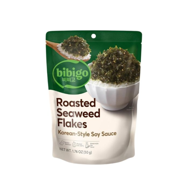 BIBIGO - Seaweed Flakes 50g/ BIBIGO jūraszāļu pārslas 50 g Oishii Asian Mart