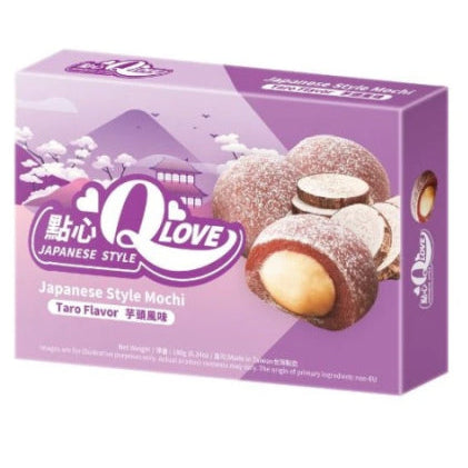 QLove Taro Traditional Mochi 180g/ QLove Tradicionālie taro moči 180 g QLove