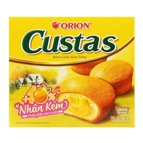Orion Custas Original Soft Cake 282g/ Custas oriģinālā mīkstās kūciņa 282 g ORION