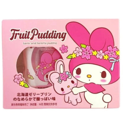 Aiyike Melody Strawberry Jelly 36g/ Aiyike Melody zemeņu želejas konfektes 36 g Oishii Asian Mart