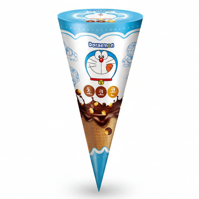 Doraemon Choco Corn 15g/ Doraemon šokolādes kukurūzas uzkoda 15 g Oishii Asian Mart