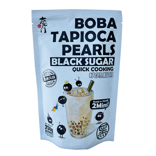 TYM Quick-Cook Tapioca Black Sugar/ TYM ātri pagatavojama tapioka ar melno cukuru
