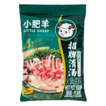 LITTLE SHEEP Hot Pot Soup Base - Plain 130g/ Little Sheep hot pot zupas pamatne – klasiskā 130 g - Oishii Asian Mart