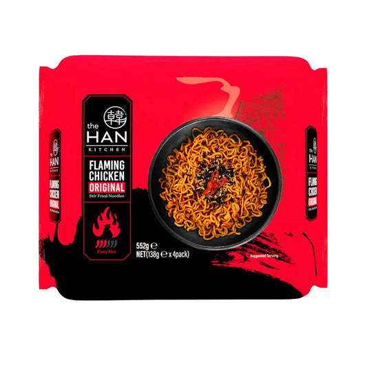 The Han Kitchen Flaming Chicken Original (No Meat) 138g/ Asā Vistas Oriģinālā (bez gaļas) 138g The Han Kitchen