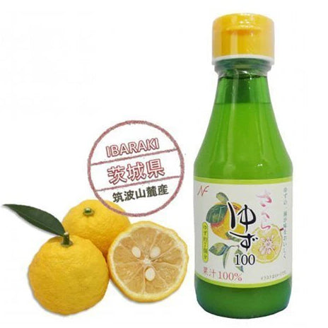 SAKURA Yuzu juice 100% 150ml/ SAKURA Yuzu sula 100% 150ml - Oishii Asian Mart