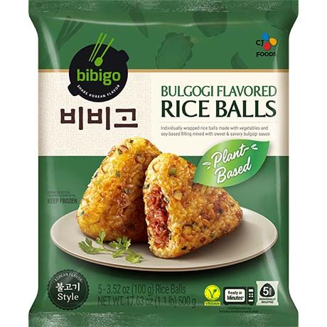 BIBIGO Bulgogi Rice Ball - Vegan 200g/ BIBIGO vegāna rīsu bumba ar bulgogi garšu 200g