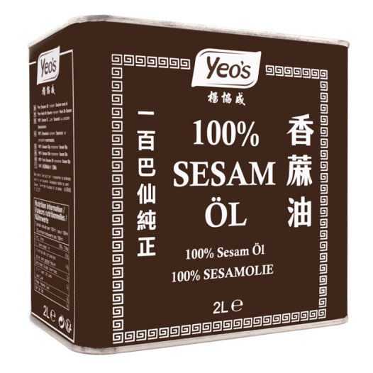 Yeo's Pure Sesame Oil 2l/ Yeo's tīra sezama eļļa 2 l Oishii Asian Mart