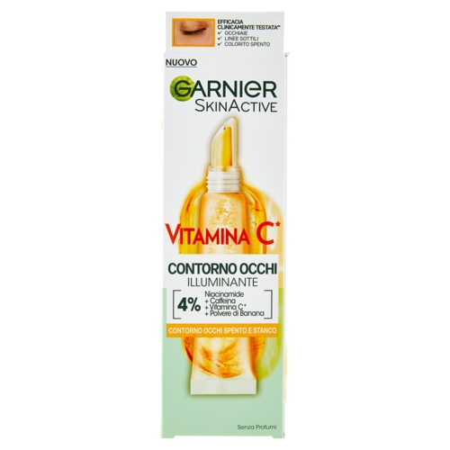GARNIER Skin Naturals Vitamin C izgaismojošs krēms acu zonai, 15ml Oishii Asian Mart