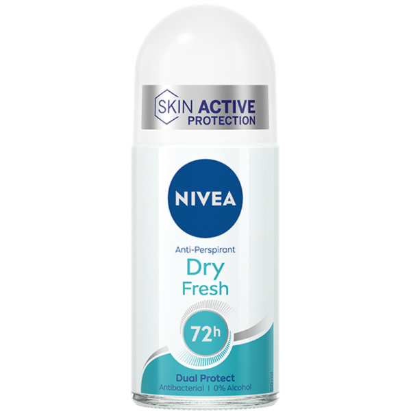 Nivea Dry Fresh Deodorant Roll On 50ml/ NIVEA Dry Fresh antiperspirants 50ml