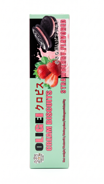 FORTUNE HOUSE biscuit strawberry flavour 50g/ FORTUNE HOUSE cepumi ar zemeņu garšu 50 g