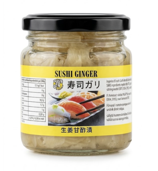 LUCKY Sushi Ginger 110 g/ LUCKY suši ingvers 110 g