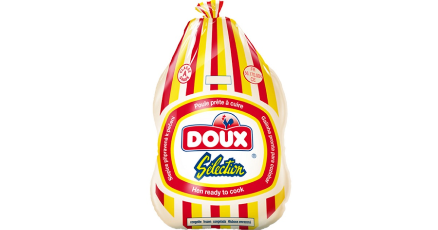 ❄️ Doux Whole Chicken Natural 1.3 kg/ Doux vesela vista (dabīga) 1,3 kg