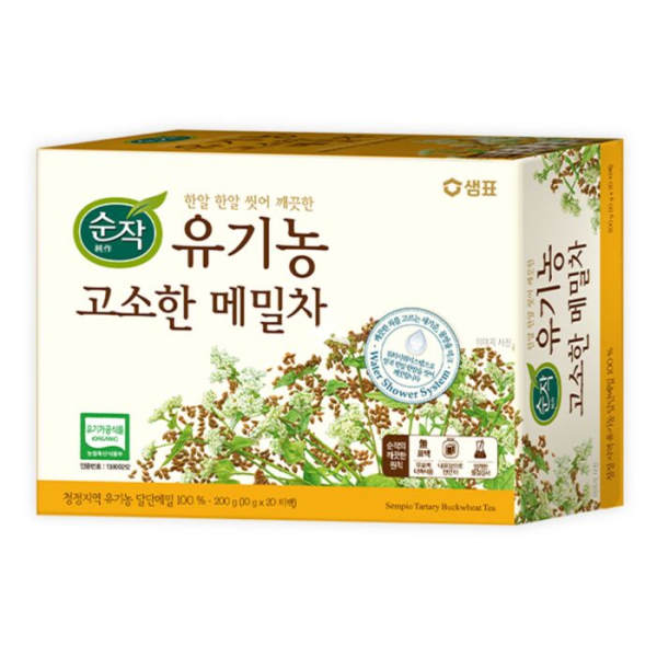 Sempio Tartary Buckwhear Tea (10g*20pcs) 200g/ SEMPIO tatāru griķu tēja (10 g × 20 paciņas) 200 g