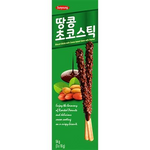 SUNYOUNG Choco Sticks Peanut 54g/ SUNYOUNG šokolādes nūjiņas ar zemesriekstiem, 54 g Oishii Asian Mart