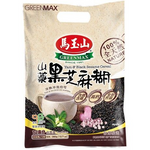 GREENMAX Ube Yam & Black Sesame Cereal 360g (12 X 30g)/  GREENMAX graudaugu dzēriens ar violeto jamu (ube) un melno sezamu (12 × 30 g) GREENMAX