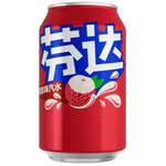 Fanta Lychee Standard Can 330ml/ Fanta ličī gāzētais dzēriens standarta bundžā 330 ml Cocacola