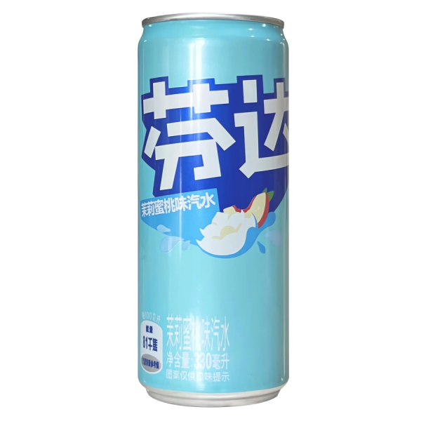 Fanta Jasmine Peach 330ml/ Fanta jasmīna un persika gāzētais dzēriens 330 ml Cocacola