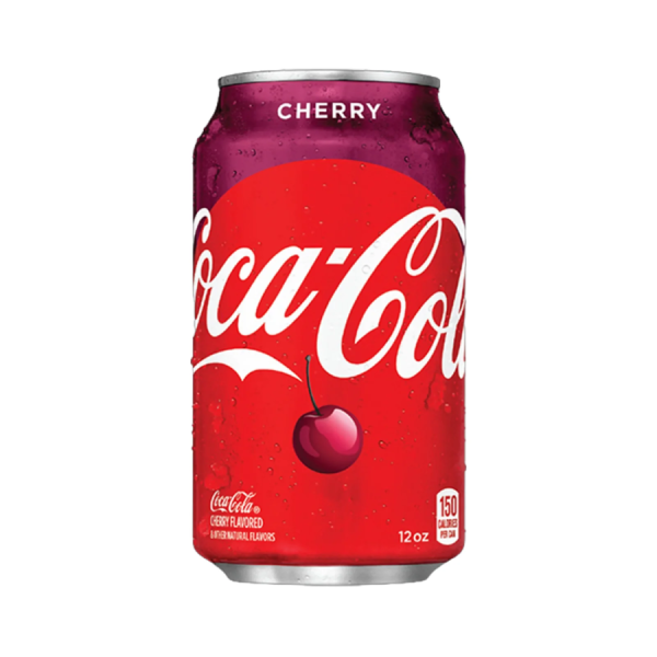 Coca Cola Cherry 355ml/ Coca-Cola ķiršu gāzētais dzēriens 355 ml Coca Cola