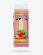 FORTUNE HOUSE Castella Strawberry 120g/ FORTUNE HOUSE Castella biskvīts ar zemeņu garšu 120 g FORTUNE HOUSE