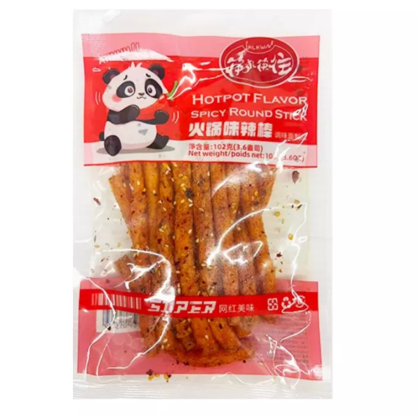 KLKW Hot Pot Flavor Stick 102g/ KLKW uzkodu nūjiņas ar karstā katla garšu 102 g Aiyike Melody