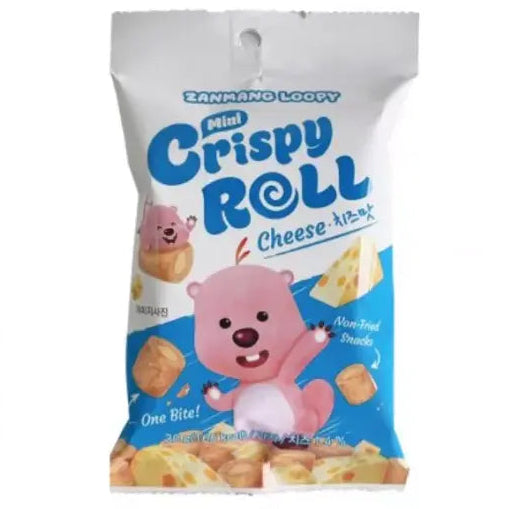 ZANMANG Loopy Crispy Cheese Flavor Roll 30g/ ZANMANG Loopy kraukšķīgie rullīši ar siera garšu 30 g Aiyike Melody