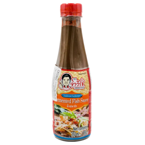 Jawirat Plara Fermented Fish Sauce Song Khrueang 350ml/ JAWIRAT plara raudzēta zivju mērce Song Khrueang 350 ml Oishii Asian Mart
