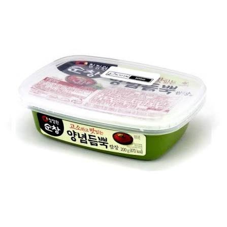 CJ Seasoned Soybean Paste 200g/ CJ Garšota sojas pupiņu pasta 200 g