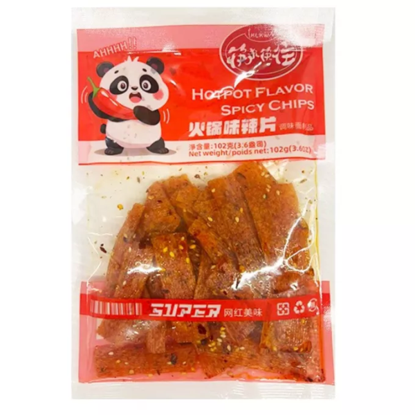 KLKW Hot Pot Flavor Chip 102g/ KLKW Hot Pot garšas čipsi 102g