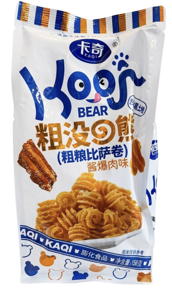KQ Roll Snack Beef Flavour 158g/ KQ rullīšu uzkoda ar liellopa gaļas garšu 158 g