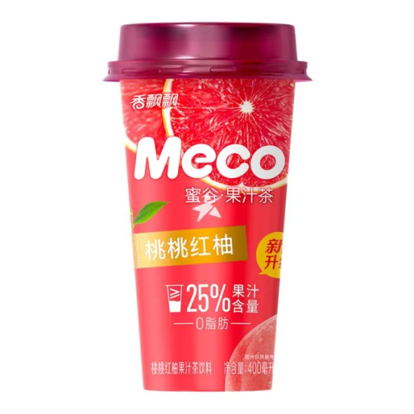 Meco Peach & Grapefruit 400ml/ MECO persiku un greipfrūtu dzēriens 400 ml