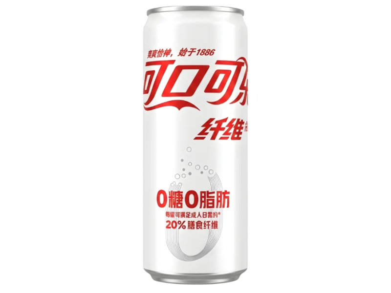 Coca Cola Fiber 330ml/ Coca-Cola bez cukura šķiedrvielas 330ml