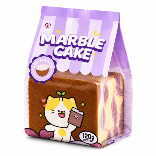 Tokimeki Marble Cake Taro Flavour 120g/ Tokimeki Marble kūka taro garša 120g