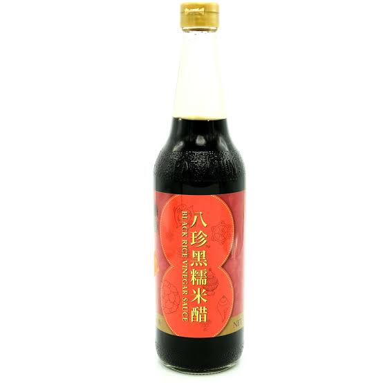 Pachun Black Rice Vinegar Sauce 600ml/ Patchun melnā rīsu etiķa mērce 600ml