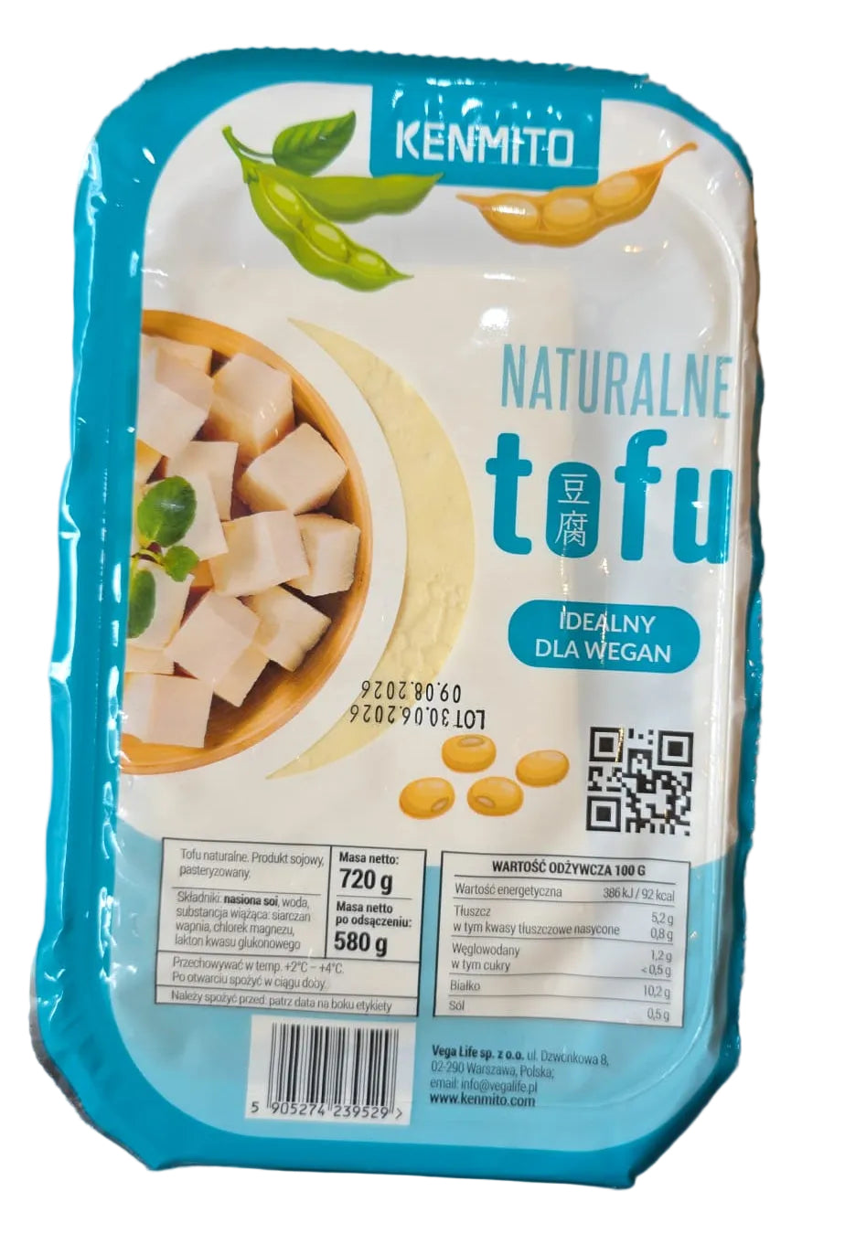 Fresh Tofu 580g / Svaigs Tofu 580g