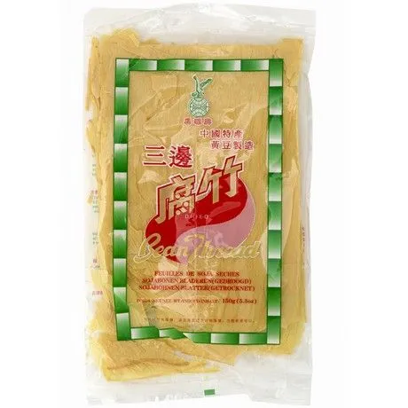 Dried Soybean Curd Sheet 150g/ Žāvētas sojas biezpiena plāksnes, 150 g