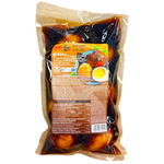 Boiled Marinated eggs with tea leaves and spices (8pc.) 850g/ Vārītas marinētas olas ar tējas lapām un garšvielām (8 gab.), 850 g